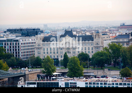 Four Seasons Hotel Gresham Palace, Budapest, Ungarn Stockfoto