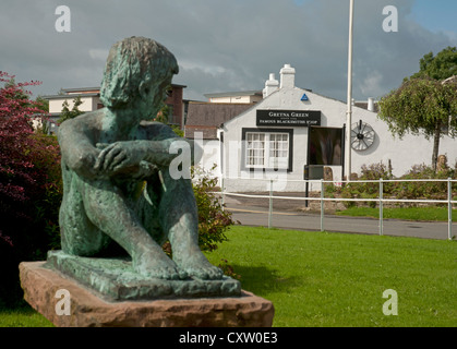 Gretna Green beliebte schottische Hochzeiten seit 1745. SCO 8656 Stockfoto