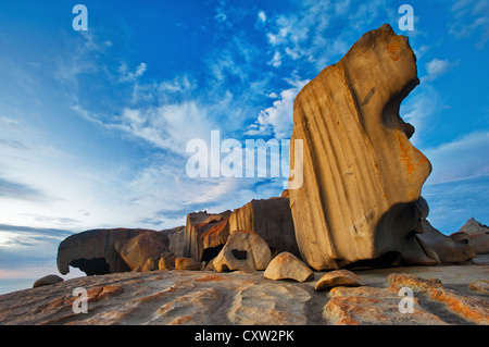 Remarkable Rocks im frühen Morgenlicht. Stockfoto