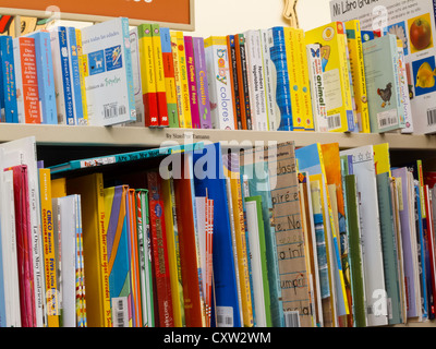 Bereich für Kinder Buch, Buchhändler, NYC Stockfoto