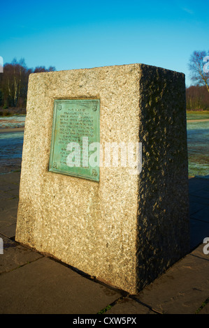 Jamboree Stein bei Sutton Park Sutton Coldfield Birmingham West Midlands UK Stockfoto