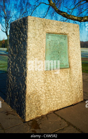 Jamboree Stein bei Sutton Park Sutton Coldfield Birmingham West Midlands UK Stockfoto