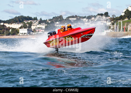 OCR-Klasse Powerboat Racing in Torquay, England, UK Stockfoto