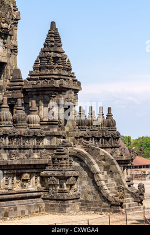 Prambanan-Tempel in der Nähe von Yogyakarta auf der Insel Java, Indonesien Stockfoto