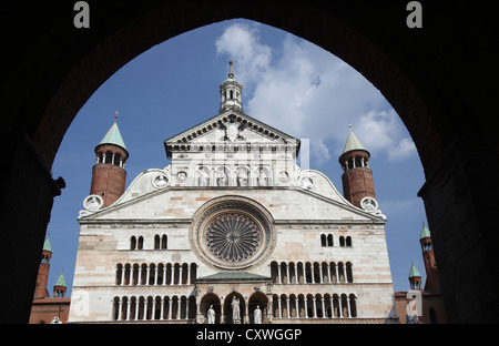 Die Kathedrale Santa Maria Assunta, Cremona, Italien Stockfoto