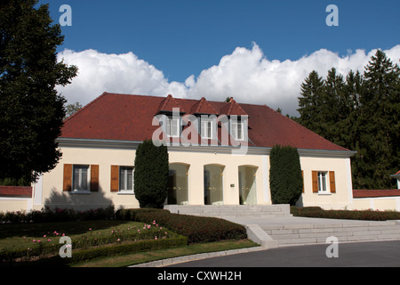 Das Besucherzentrum amerikanische Meuse-Argonne-Friedhof Romagne-Sous-Montfaucon Frankreich Stockfoto