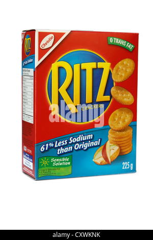 Cracker, Ritz Stockfoto