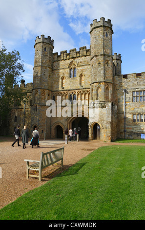 Battle Abbey Gatehouse East Sussex England UK GB Stockfoto