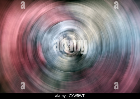 Zusammenfassung Hintergrund der rotierenden bunte Strahlen Stockfoto