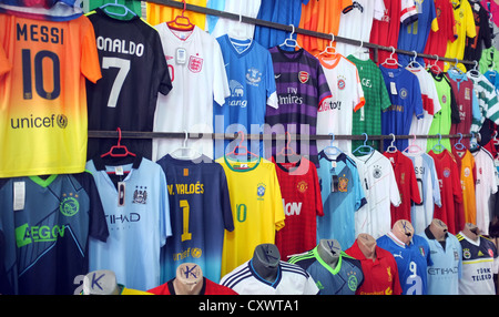 Fußball-Tops Stockfoto