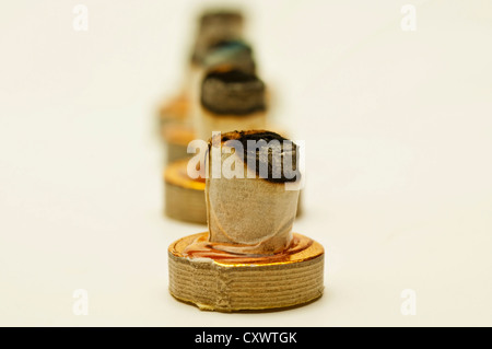 Chinesische Therapie Wit Kraut Kegel Erwärmung Stockfoto