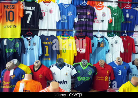 Fußball-Kits 3 Stockfoto