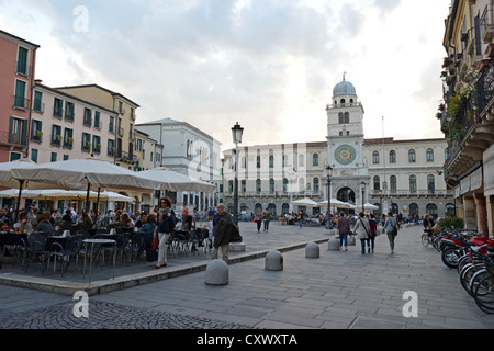 Piazza dei Signori, Padua, Padua Provinz, Region Venetien, Italien Stockfoto