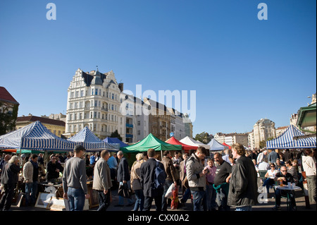 Samstag Flohmarkt Teil ruhiges, Wien, Österreich Stockfoto