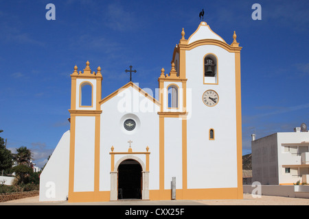 Nossa Senhora da Luz Kirche, Praia da Luz, Algarve, Portugal Stockfoto