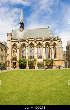 Der Quad, Exeter College, Oxford University Campus, England Großbritannien Stockfoto