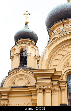 Russische orthodoxe Kirche Park Praski Praga Warschau Polen Stockfoto