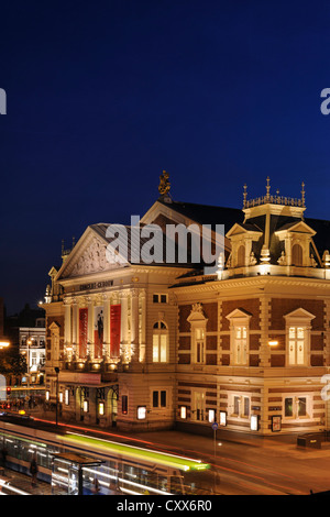 Das Concertgebouw, renommiertesten niederländischen Konzerthalle, Amsterdam, Niederlande Stockfoto