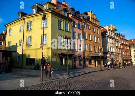 alte Stadt Warschau Polen Stockfoto