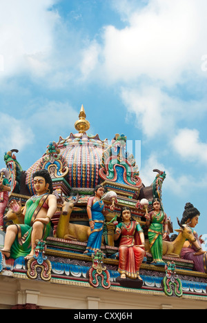 Sri Mariamman Temple, Singapur Stockfoto