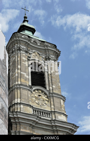 Glockenturm, Basilika von St. Martin in Weingarten, Baden-Württemberg Stockfoto