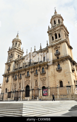 Catedral de Jaén, Jaén Kathedrale aus dem 13. Jahrhundert, Renaissance-Zeit, Jaén, Andalusien, Spanien, Europa Stockfoto