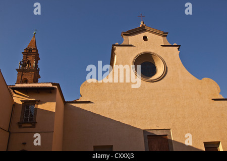 Die Basilika di Santo Spirito in Florenz, Italien. Stockfoto