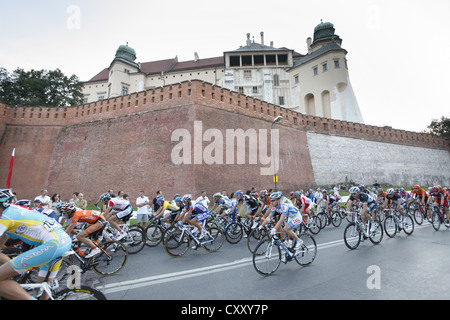 Radsport, Radrennen, letzte 68. Tour de Pologne 2011, Etappe der Tour, Krakau, Polen, Europa Stockfoto