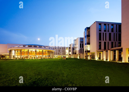 Bibliothek, Uniwersytet Jagiellonski Jagiellonen-Universität, WZiKS, Campus, Krakau, Polen, Europa Stockfoto