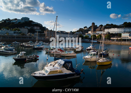 Torquay Inner Harbour Stockfoto