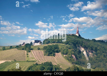 Rochus-Kapelle in der Nähe von Bingen, Rheinland-Pfalz, Deutschland Stockfoto