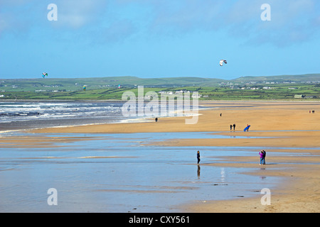 Strand, Lahinch, Co. Clare, Irland Stockfoto