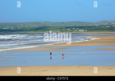 Strand, Lahinch, Co. Clare, Irland Stockfoto