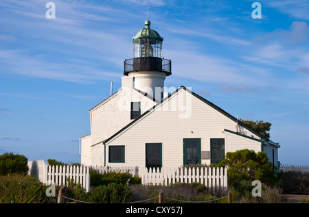 Alten Point Loma Lighthouse Stockfoto