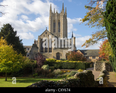 St Edmundsbury Kathedrale in Bury St Edmunds, England. Stockfoto