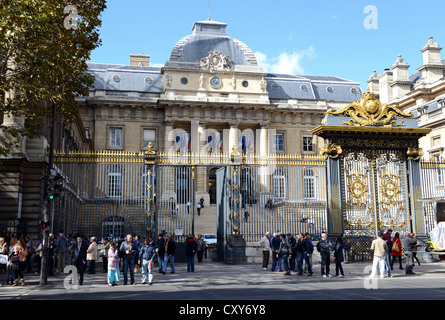 Das Palais de Justice Gerichtsgebäude, Paris, Frankreich Stockfoto