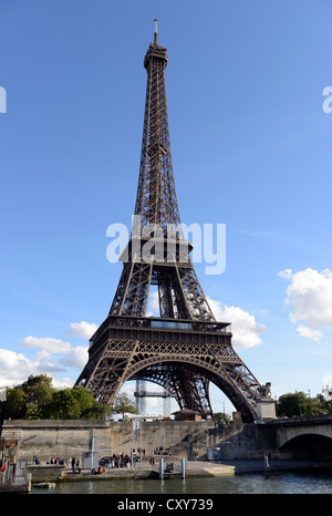 Eiffelturm, der Eiffelturm, Paris, Frankreich Stockfoto