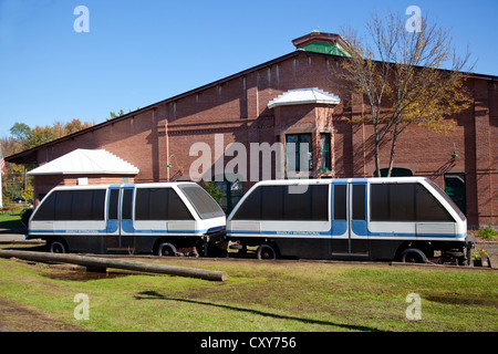 Connecticut Trolley Museum East Windsor CT Stockfoto