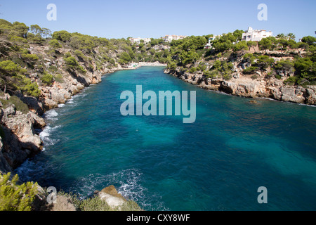 Cala Pi Bucht Mallorca Balearen Inseln Südspanien Stockfoto