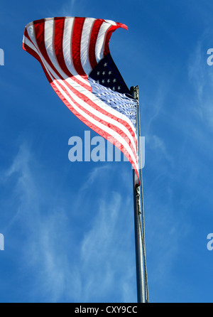 USA-Flagge, amerikanische Flagge, Flagge "Stars And Stripes" Vereinigte Staaten von Amerika Stockfoto