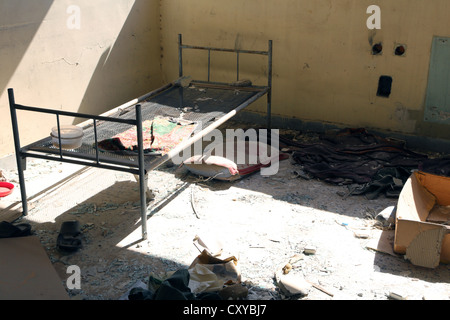 Abu Salim Gefängnis, Tripolis, Libyen Stockfoto