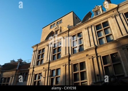 Oberen Stockwerke des neuen Museen Standort der University of Cambridge Gebäude auf Pembroke St Stockfoto