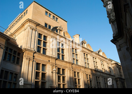 Oberen Stockwerke des neuen Museen Standort der University of Cambridge Gebäude auf Pembroke St Stockfoto