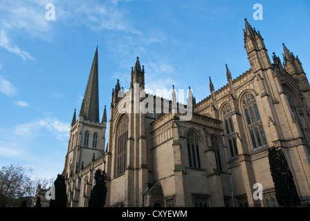 Wakefield Kathedrale oder die Kathedrale Kirche aller Heiligen Stockfoto