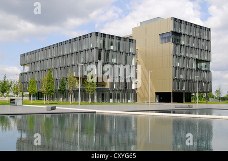 ThyssenKrupp, Thyssen Krupp, Unternehmenszentrale, Krupp Viertel, Stahlindustrie, Ruhrgebiet, Essen, Nordrhein-Westfalen Stockfoto