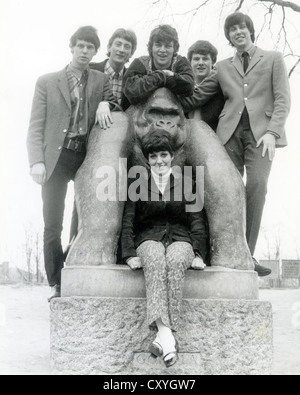 EPISODE sechs britischen pop-Gruppe im Jahr 1968. Siehe Beschreibung unten für Namen. Foto Tony Gale Stockfoto