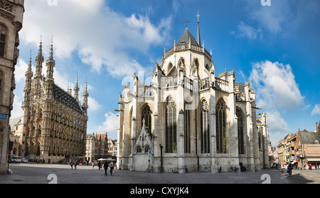 Peterskirche in Leuven, Flandern, Belgien Stockfoto