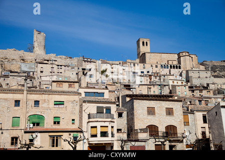 Dorf Guimerá, Lleida, Katalonien, Spanien, Europa Stockfoto