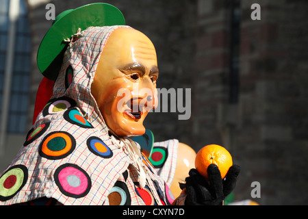 Oberdorfer Schantle, historische Narrensprung-Festival in Oberndorf am Neckar, Oberndorfer Fasnet, alemannischen Karneval Stockfoto