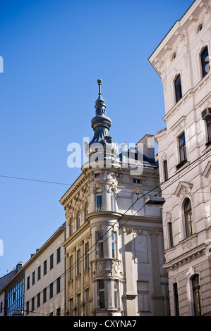 Straßenszene in Wien, Österreich Stockfoto